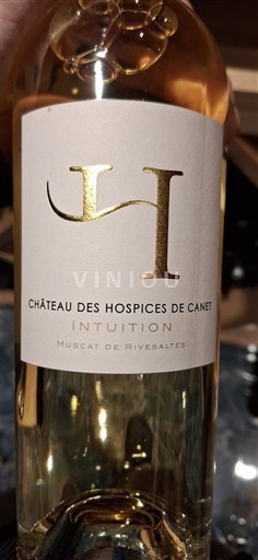 Roussillon Muscat de Rivesaltes Château S Hospices de Canet Intuition Ikke årgangsbestemt