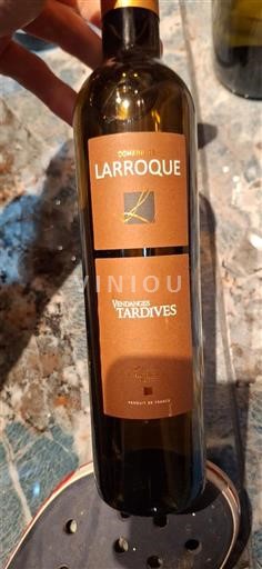 Sud-Ouest Domaine Larroque Vendanges Tardives Non Millésimé