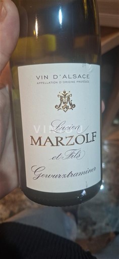 Alsácia Lucien Marzolf et Fils 2020