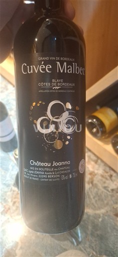 Bordeaux Blaye-côtes-de-bordeaux Château Joanna Malbec 2019