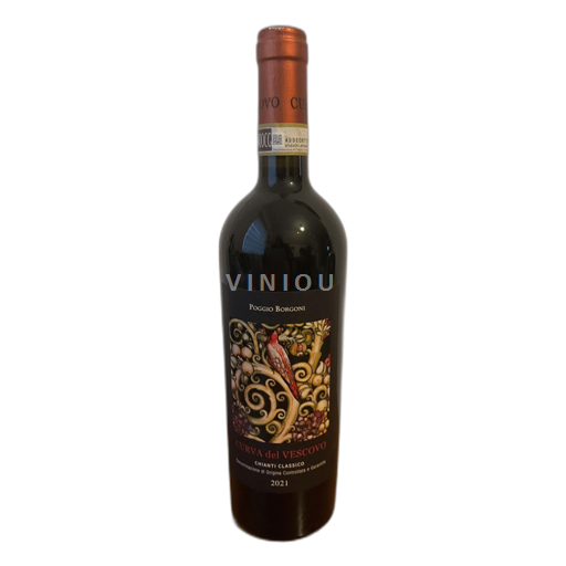 Toscana Chianti Classico Poggio Borgoni Curva del Vescovo 2021