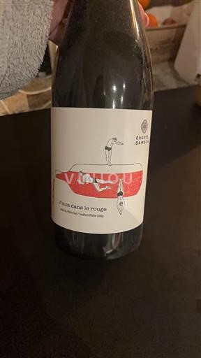 Thung lũng Rhône Côtes-du-rhône Château Sablet J'suis dans le rouge Không niên vụ