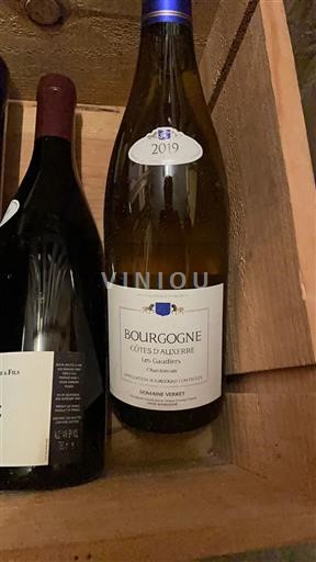 Wijnen Blanc sec Les Gaudiers Domaine Verret 2019 Frankrijk Bourgondië Bourgogne Côtes d'Auxerre AOC