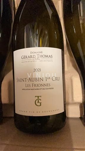 Burgundy Not Specified Premier Cru Domaine Gérard Thomas Les Frionnes 2021