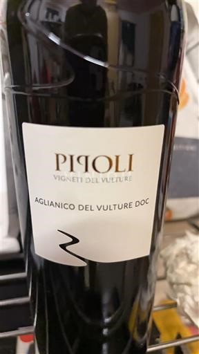 Basilicata Aglianico del Vulture Vigneti del Vulture Pipoli Non-Vintage