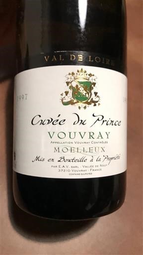 Valle della Loira Vouvray E.A.V. Sarl, Vallée de Nouys du Prince 1997