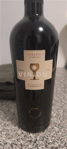 Puglia Primitivo di Manduria Schiola Sarmenti Cubardi 2021