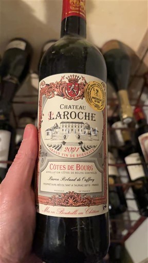 Bordéus Côtes-de-bourg Château Laroche 2007