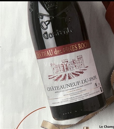 Rhônedalen Châteauneuf-du-Pape Château S Fines Roches 2023