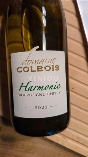 Bourgogne Bourgogne Chitry Domaine Colbois Harmonie 2022