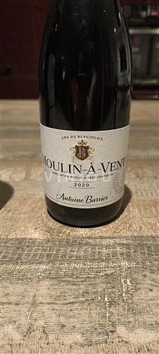 Beaujolais Moulin-à-vent Antoine Barriot 2020
