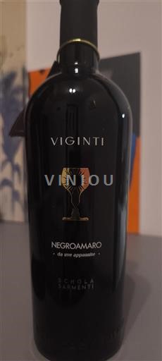 Puglia Susumaniello Salento Schola Sarmenti Viginti 2019