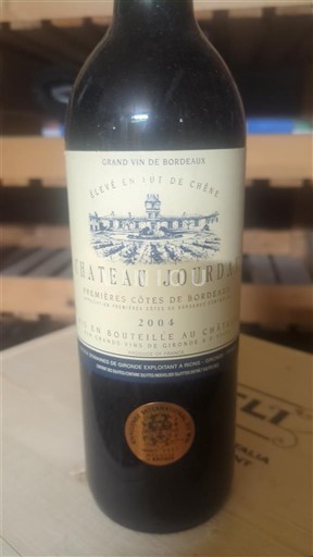 Bordeaux Premières Côtes de Bordeaux Château Jourdan 2004