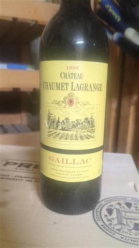 Sudoeste Gaillac Château Chaumet Lagrange 1996
