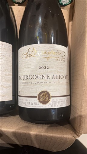 Burgundy Bourgogne Aligoté Duquesne et Fils 2022