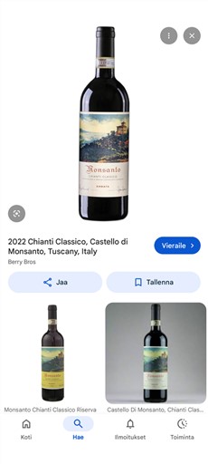 Tuscany Chianti Classico Castello di Monsanto 2022