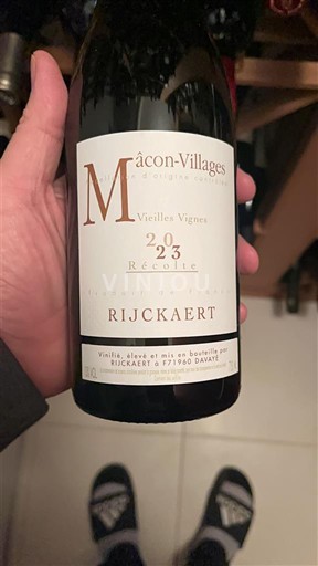 Bourgogne Mâcon và Mâcon-villages Rijckaert Vieilles Vignes 2023