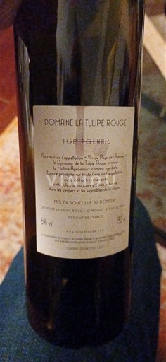 Akvitanien och Charentes Périgord Domaine La Tulipe Rouge Gorgerous 2019