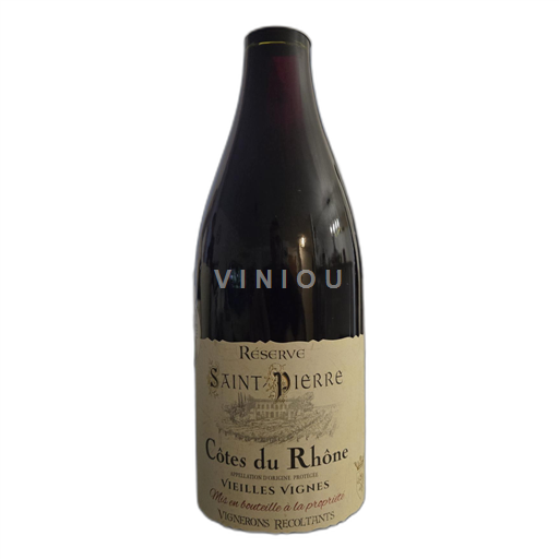 Rhônedalen Côtes du Rhône Saint Pierre Réserve Icke årgångsbetecknad