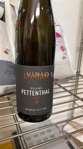 Rheinhessen Grand Cru St. Antony Pettenthal GG 2022