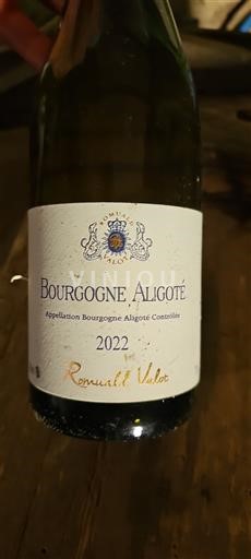 Bourgogne Bourgogne-aligoté Romuald Valot 2022