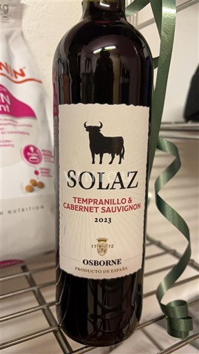 Castilla-La Mancha Không được chỉ định Osborne Solaz Tempranillo & Cabernet Sauvignon 2023