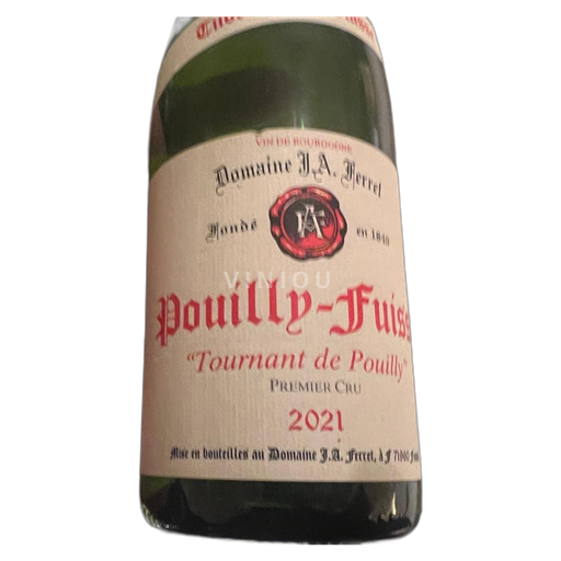 Burgundy Pouilly-Fuissé Grand Cru Domaine Ferret Tournant de Pouilly 2021