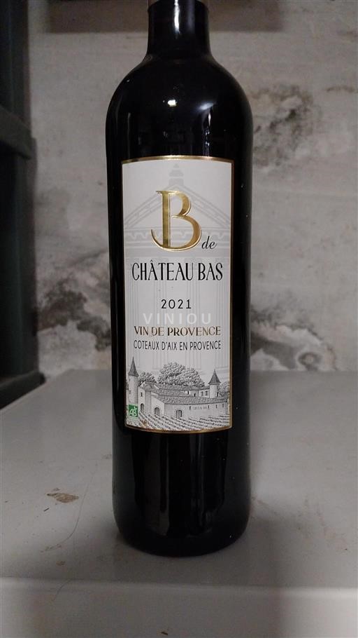 Provence Coteaux d'Aix-en-Provence Château Bas 2021