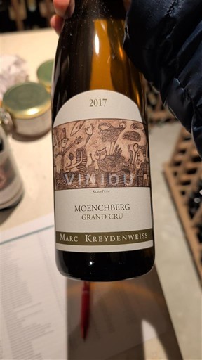Alsace Pinot xám Grand Cru Marc Kreydenweiss Moenchberg 2017