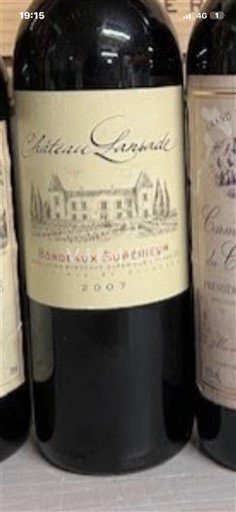 Bordeaux Bordeaux superiore Château Larruade 2007
