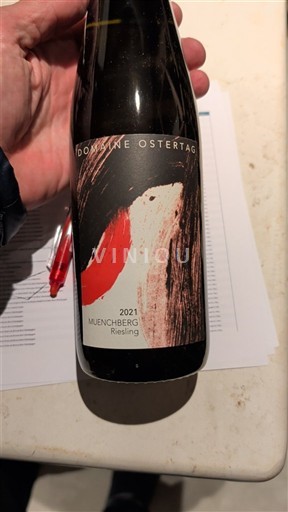 Alsacia Riesling Grand Cru Domaine Ostertag Muenchberg 2021