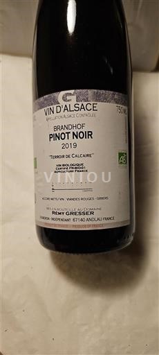 Alsace Rémy Gresser Brandhof 2019