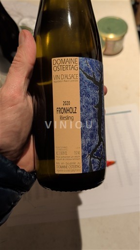 Alsacia Riesling Domaine Ostertag Fronholz 2020