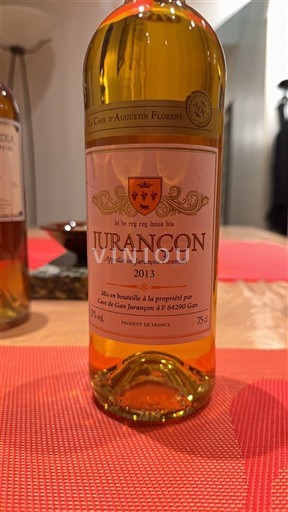 Tây Nam Jurançon La Cave d'Augustin Florent 2013