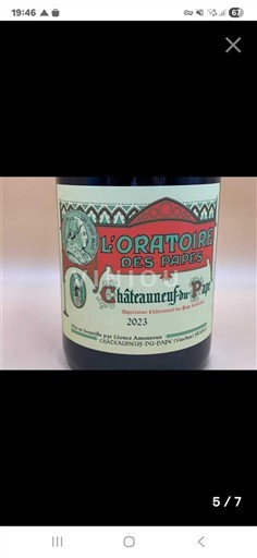 Rhônetal Châteauneuf-du-Pape L'Oratoire des Papes 2023