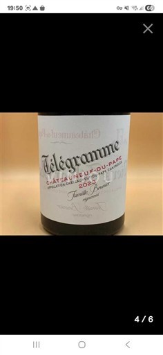 Valle del Rodano Châteauneuf-du-Pape Domaine Vieux Télégraphe Télégramme 2021