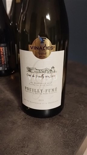 Valle della Loira Pouilly-fumé Domaine Caves de Pouilly sur Loire Les Moulins à Vent 2023