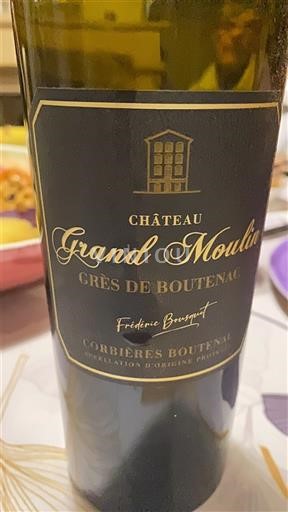 Langvedok Corbières-boutenac Château Grand Moulin Grès de Boutenac 2021