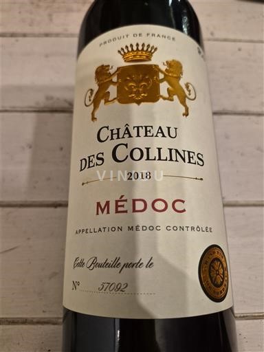 Bordéus Médoc Château S Collines 2018