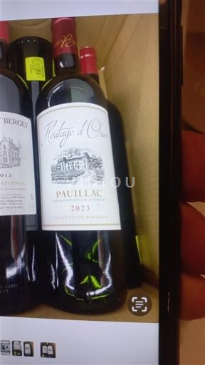 Bordéus Pauillac Héritage d'Or 2023