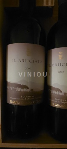 Toscana Bolgheri Tenuta Guado al Tasso Il Bruciato 2007