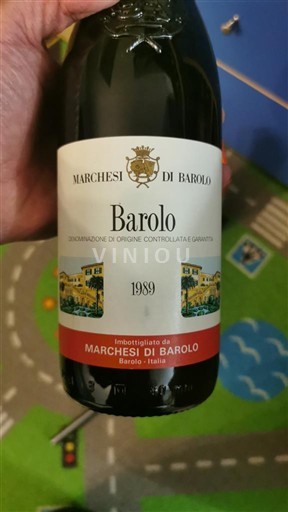 П'ємонт Бароло Marchesi di Barolo 1989