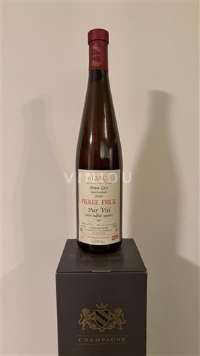 Alsace Pinot xám Pierre frick Macération 2020