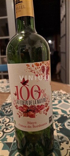 Bordeaux Blaye-côtes-de-bordeaux Gabriel & Co 100% Au Coeur de la Nature Không niên vụ