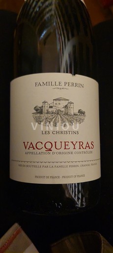 Рона долина Vacqueyras Famille Perrin Les Christins 2019