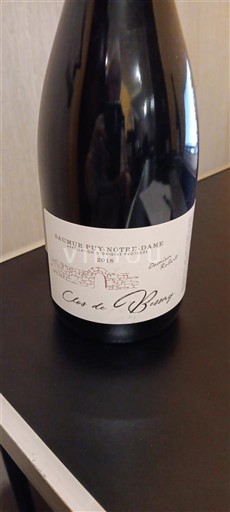 Thung lũng sông Loire Saumur Puy-Notre-Dame Clos de l'Abbaye 2018