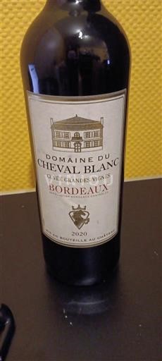 Bordeaux Domaine Cheval Blanc Grandes Vignes 2020
