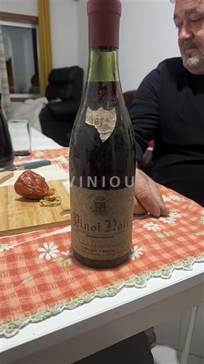 Burgund Domaine Pierre Ponnelle Pinot Noir 1972