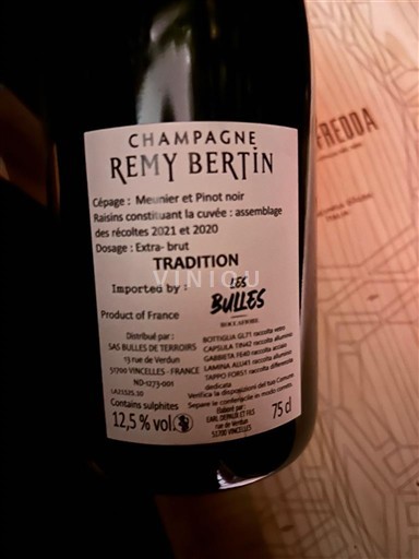 Champagne Rémy Bertin Tradition Ikke årgangsbestemt