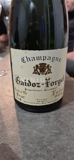Champagne Sâm-panh Gaidoz-Forget d'Or Không niên vụ